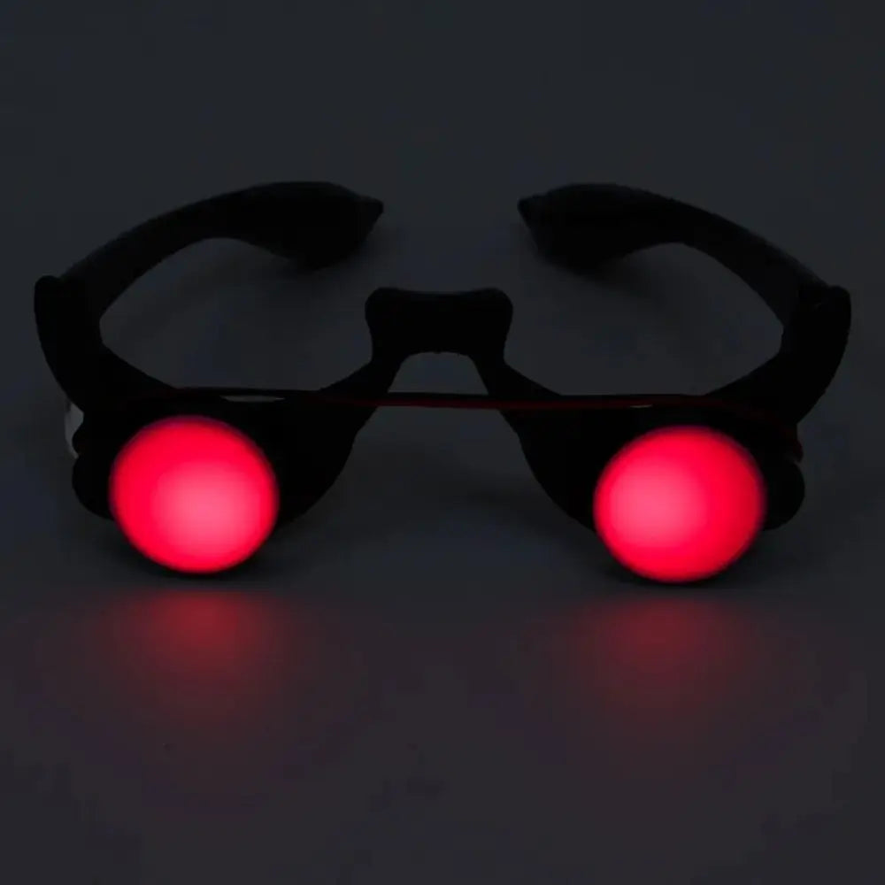 Halloween Red Eye Glasses Props – Funny Scary Glow-in-the-Dark Horror Party Cosplay Accessories