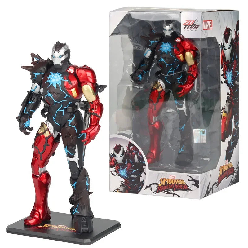 ZD 1/10 Marvel Legends Action Figures β Venom, Spider-Man, Iron Man, Thanos, Captain America, Black Panther Toy