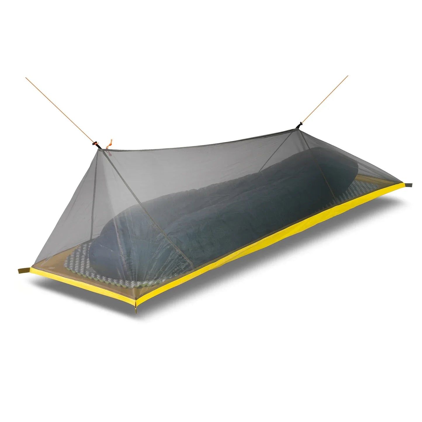 Ultralight 1-Person Camping Tent – 230g/260g Summer Mesh Tent, 40D 210T Nylon, Ventilated Inner Tent with Mosquito Net, 3-4 Season