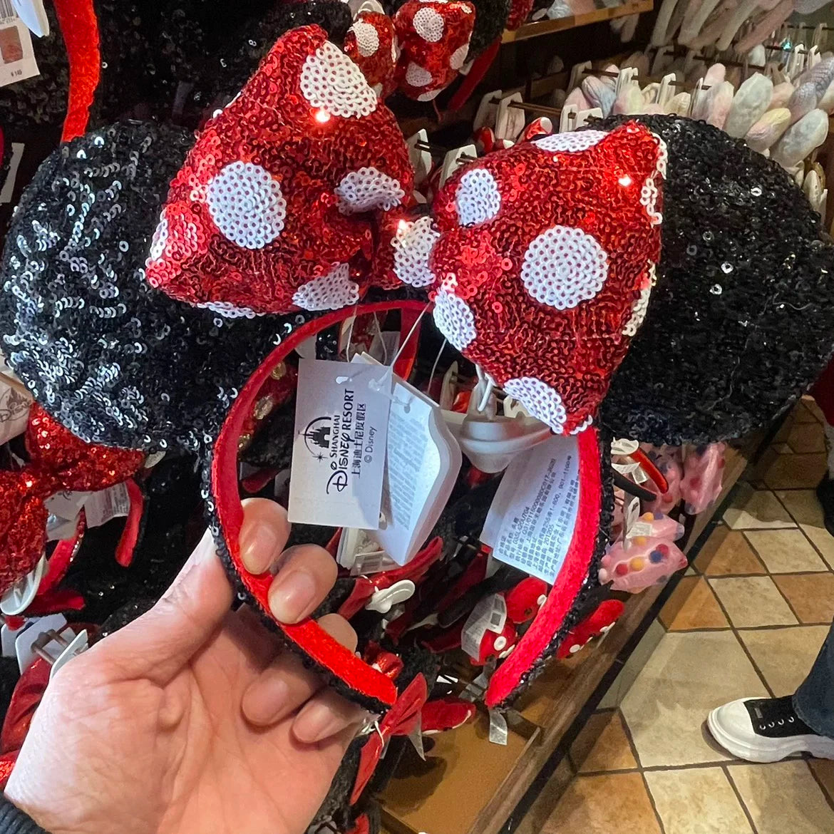 Disney Pirates of the Caribbean Minnie Headband β Shanghai Disneyland Pirate Series Hair Accessory