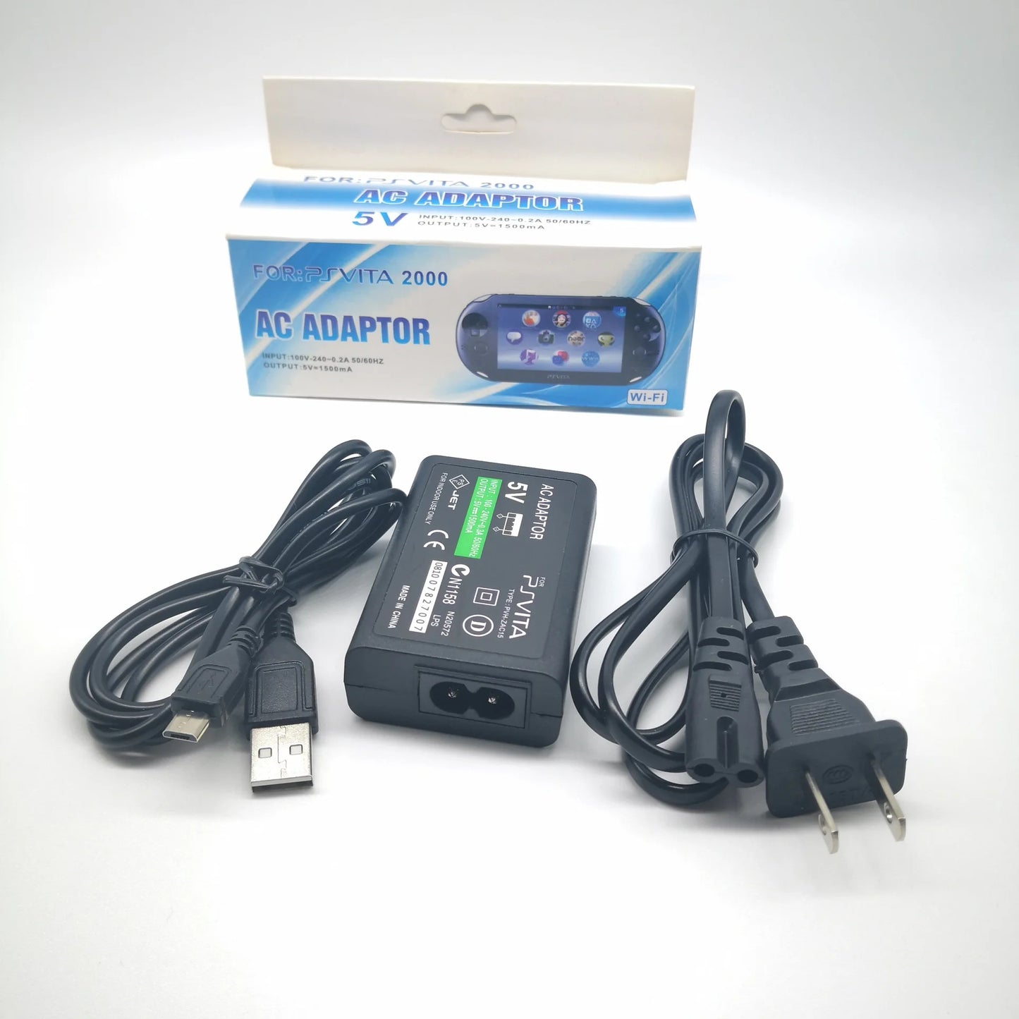 EU/US Plug Wall Charger – AC Adapter Power Supply for Sony PSP/PSV 1000/2000/3000