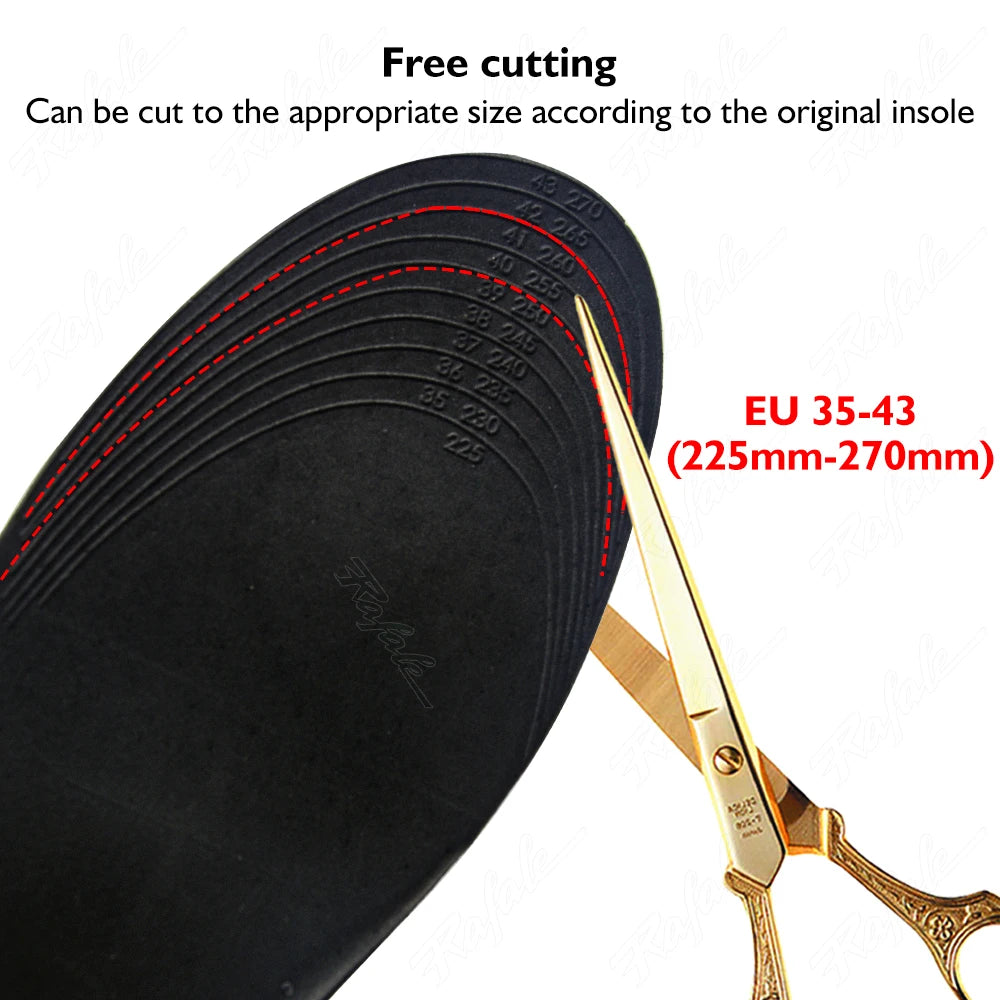 VTHRA Magnet Massage Height Increase Insoles: Invisible Arch Support Inserts for Men and Women - Available in 2/3/4/5cm