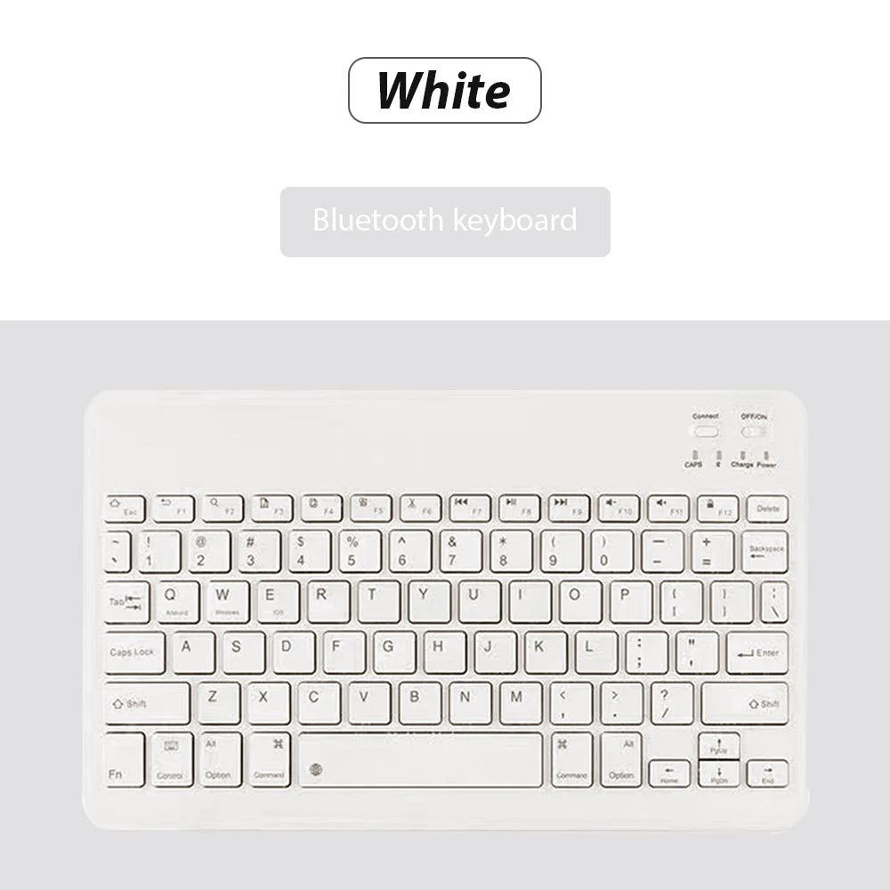 Mini Bluetooth Wireless Keyboard Set - Universal Phone Tablet iPad Keyboard and Mouse Accessories