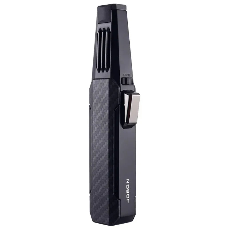 New JOBON Windproof Pen Jet Butane Lighter — Metal Airbrush Torch for Cigar, BBQ & Kitchen