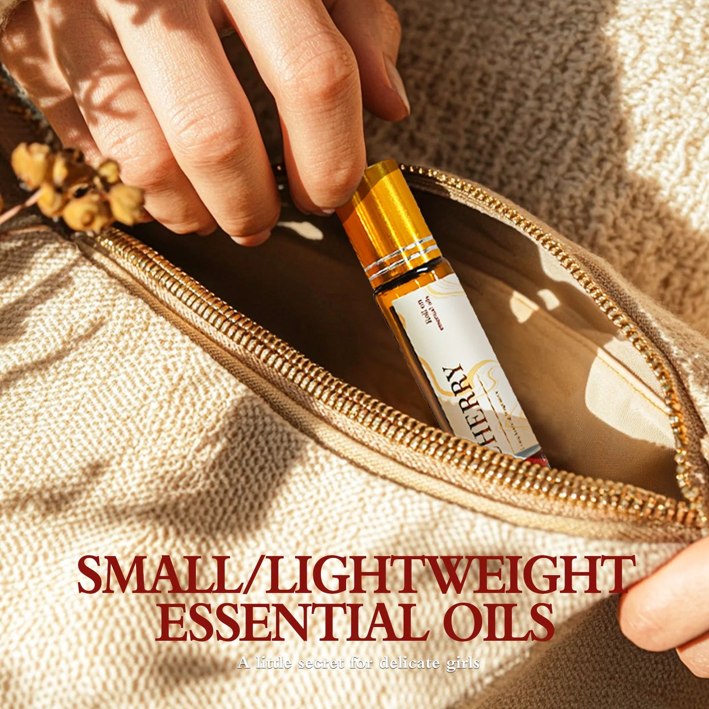 Cookie Scented Essential Oil Roll-On - 10ml Sweet Baked Aroma Aromatherapy for Relaxation Travel & Gift Ideas