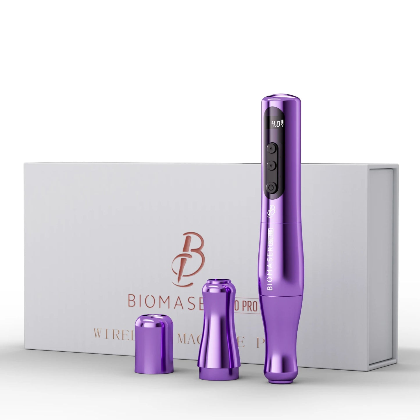 BIOMASER P90 Pro Wireless Rotary PMU Tattoo Machine β Rechargeable Permanent Makeup Gun for Microblading, Eyebrow, Lip & Eyeliner