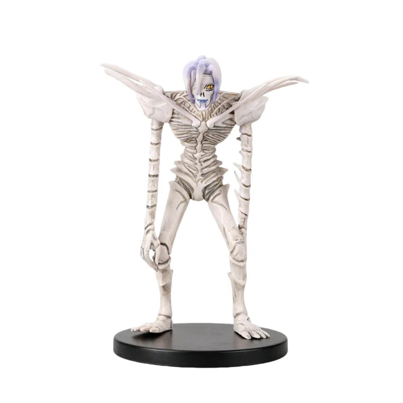 Death Note Ryuk & Rem Figure - 18CM PVC Anime Collectible Model Toy for Desktop Decoration & Halloween Gift