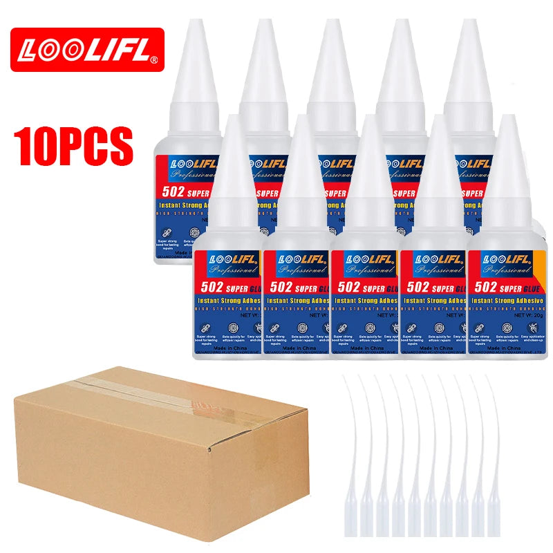502 Super Adhesive Glue - 20g Multi-Purpose Adhesive for Metal, Plastic & DIY Repairs