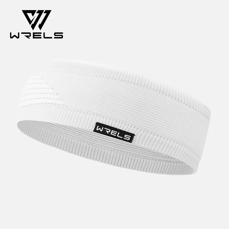 WRELS Wide Sweatband β No-Slip Moisture Wicking Headband for Men & Women, Yoga & Workout Fitness Training