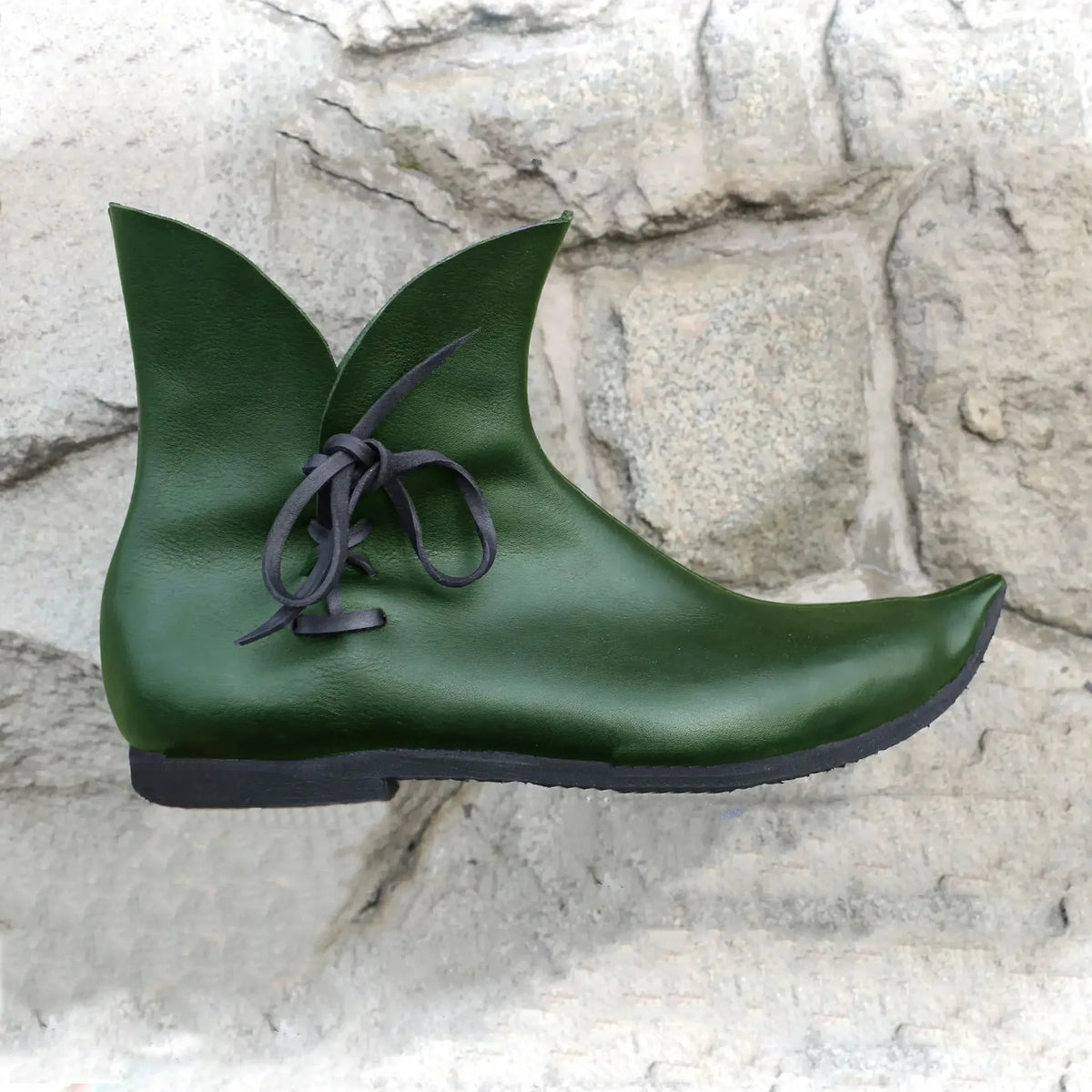 Vintage Medieval Pointed PU Leather Boots - Renaissance Knight Hunter Prince Pirate Cosplay Shoes
