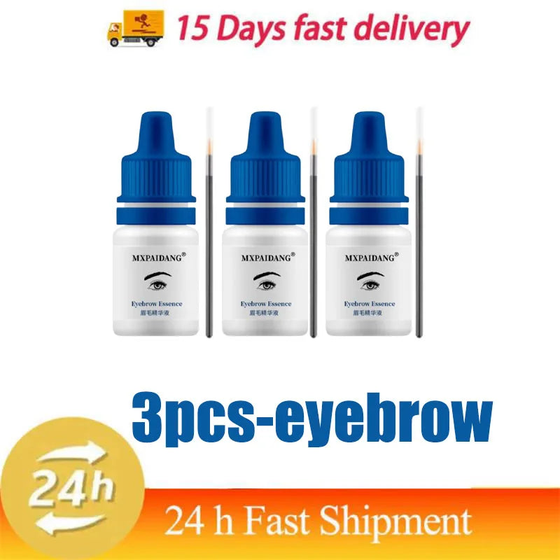 Fast Eyebrow & Eyelash Growth Serum – Hair Loss Prevention, Thicker Fuller Brows & Lashes Enhancer
