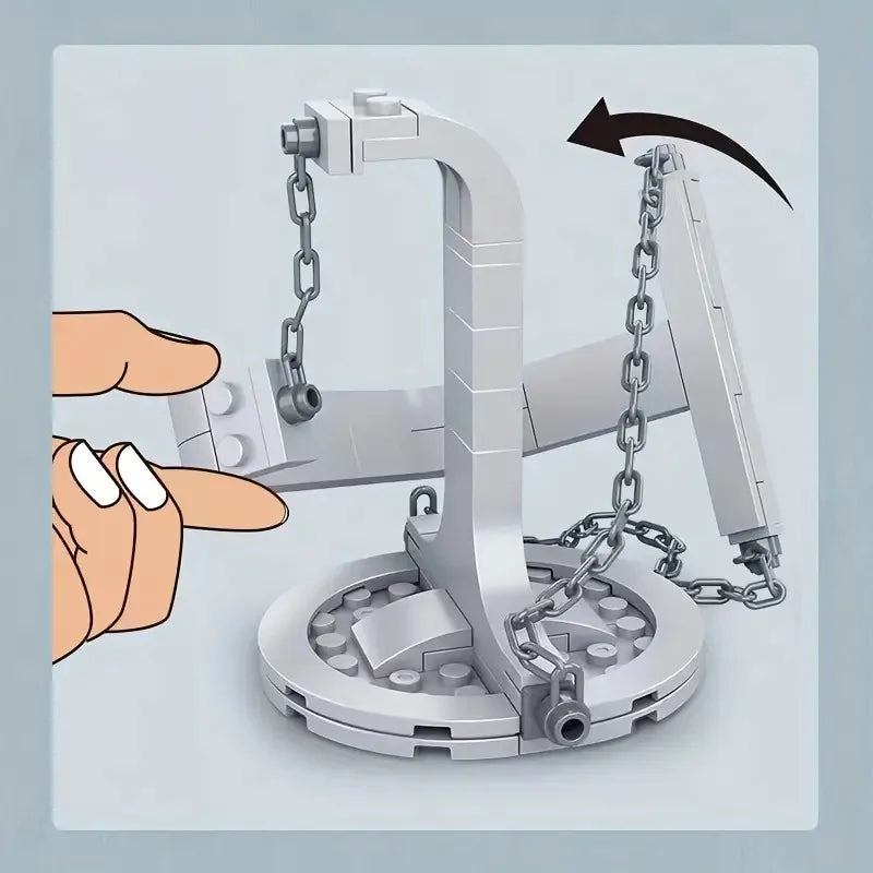 Anti Gravity Suspension Balance Frame - Puzzle Block Toy for Tension Balance Experiments