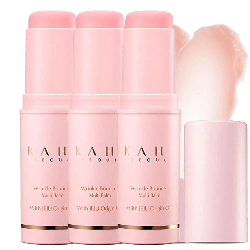 Bounce Multi Balm Stick - Moisturizing Face, Eye, and Neck Balm with Makeup Base Benefits