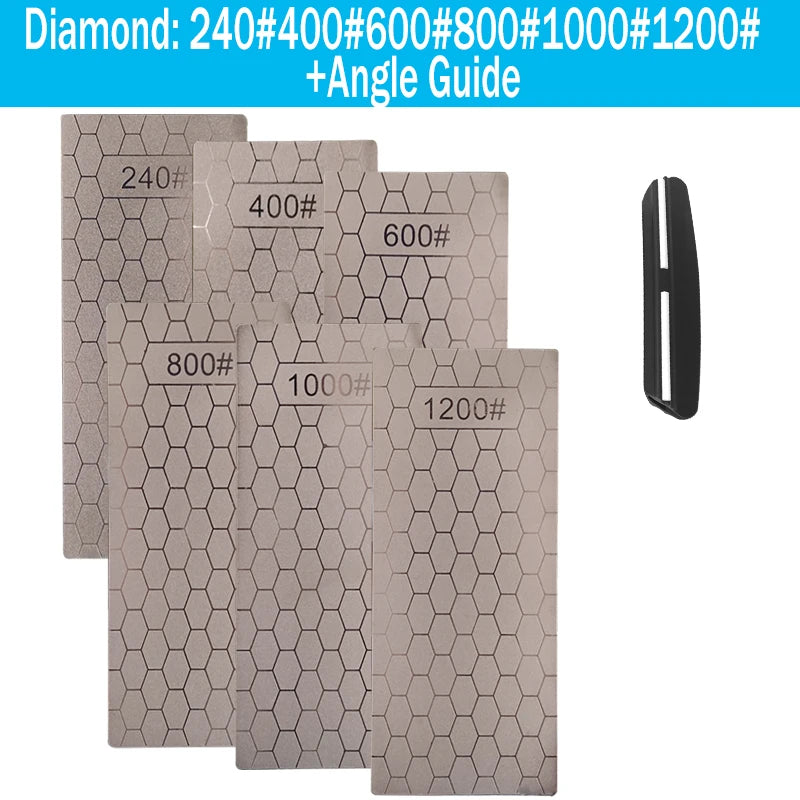 Diamond Sharpening Stone Bar | Knife Sharpener Whetstone for Grinding & Honing | No Base