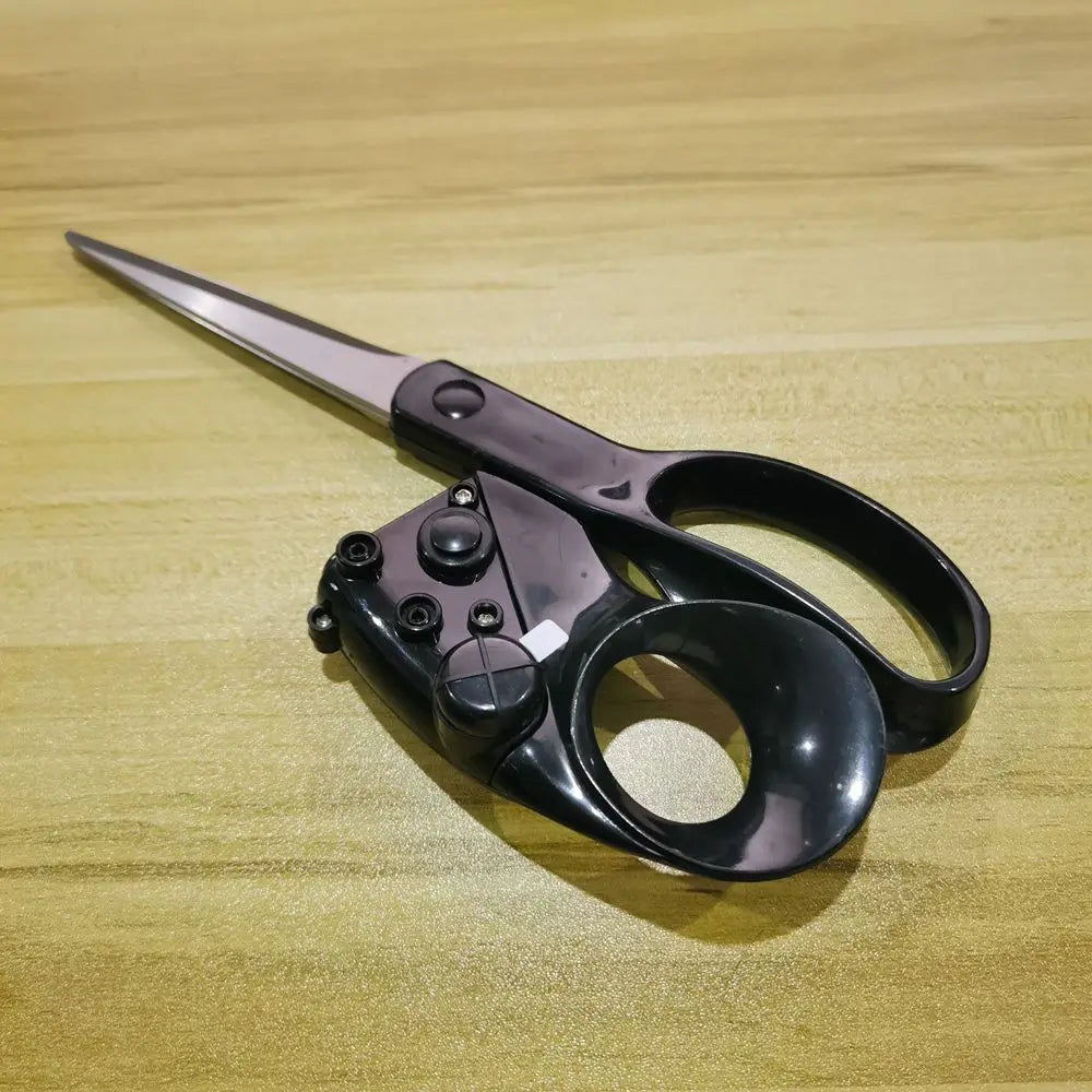Professional Laser-Guided Stainless Steel Scissors — Straight-Cut Fabric & Home Craft Sewing Scissors