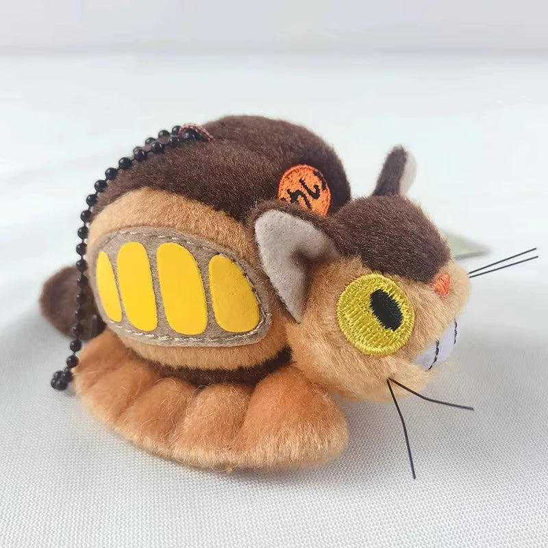 Cat Bus Plush Coin Purse - Cute Mini Shoulder Bag, Card Holder & Pendant Gift