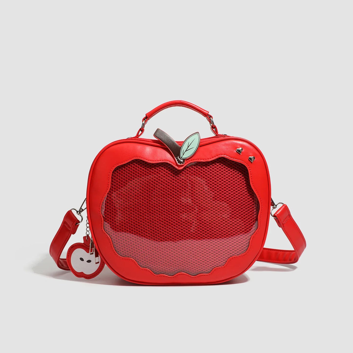 New Girl Harajuku Apple Crossbody Bag – Cute Sweet Style Y2K Ulzzang Preppy ItaBag Handbag Backpack