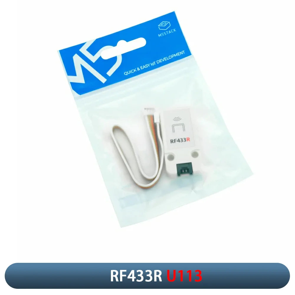 M5Stack RF433T/R 433.92MHz Wireless RF Transmitter & Receiver Module β IoT Remote Control & Automation