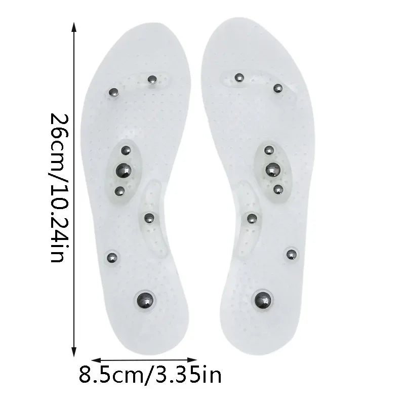 Breathable Silicone Sport Insoles – Orthopedic Foot Massage Cushion for Men & Women