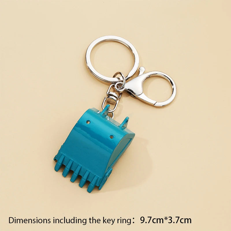 Mini Mouse Trap Keychain - Stainless Steel Clip Key Ring, Novelty Bag Charm, and Creative Gift Accessory