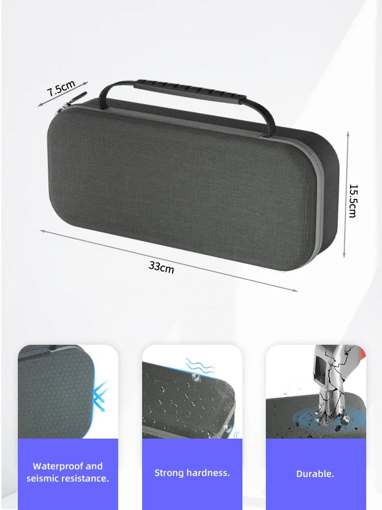 Portable EVA Hard Case Bag for PS Portal - Carry Storage for Sony PlayStation 5 Handheld Game Console Accessories
