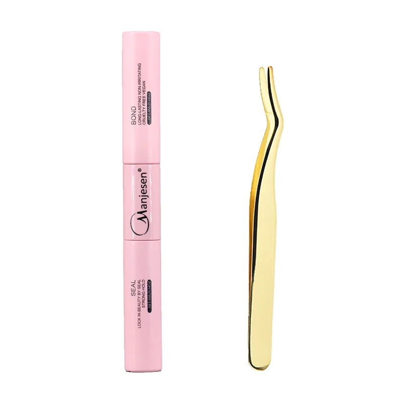 DIY Lash Extension Kit β Bond & Seal, Remover, Tweezers, Individual Lashes, Clusters & Makeup Tools