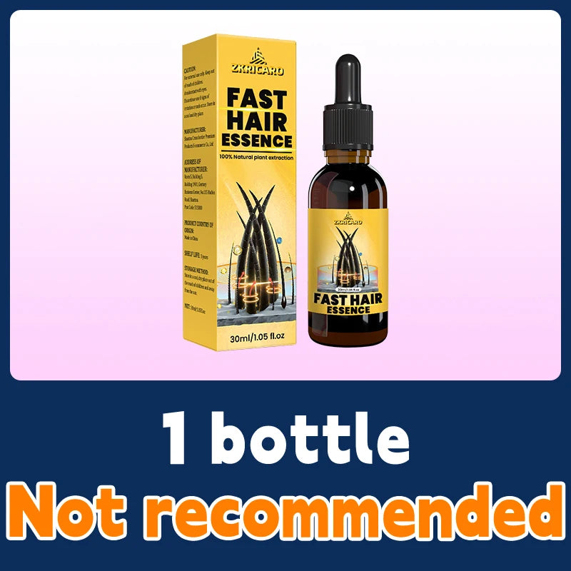 Rapid Hair Growth Serum – Beard, Chest & Body Hair Enhancer for Fuller, Thicker Growth