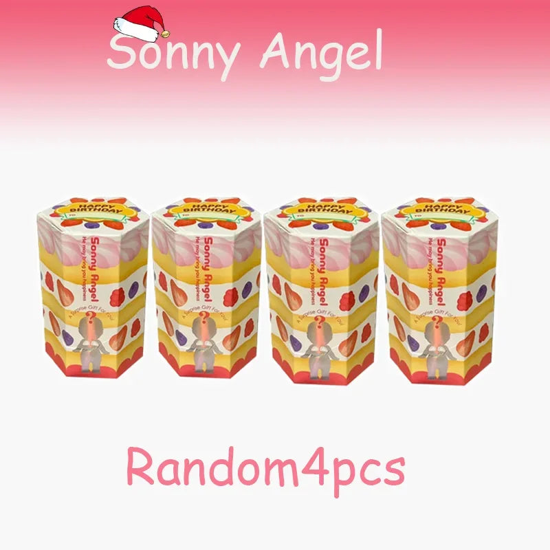 Sonny Angel Hippers Blind Box — Cute Birthday Cake Series Mini Anime Character Doll Collectible Gift