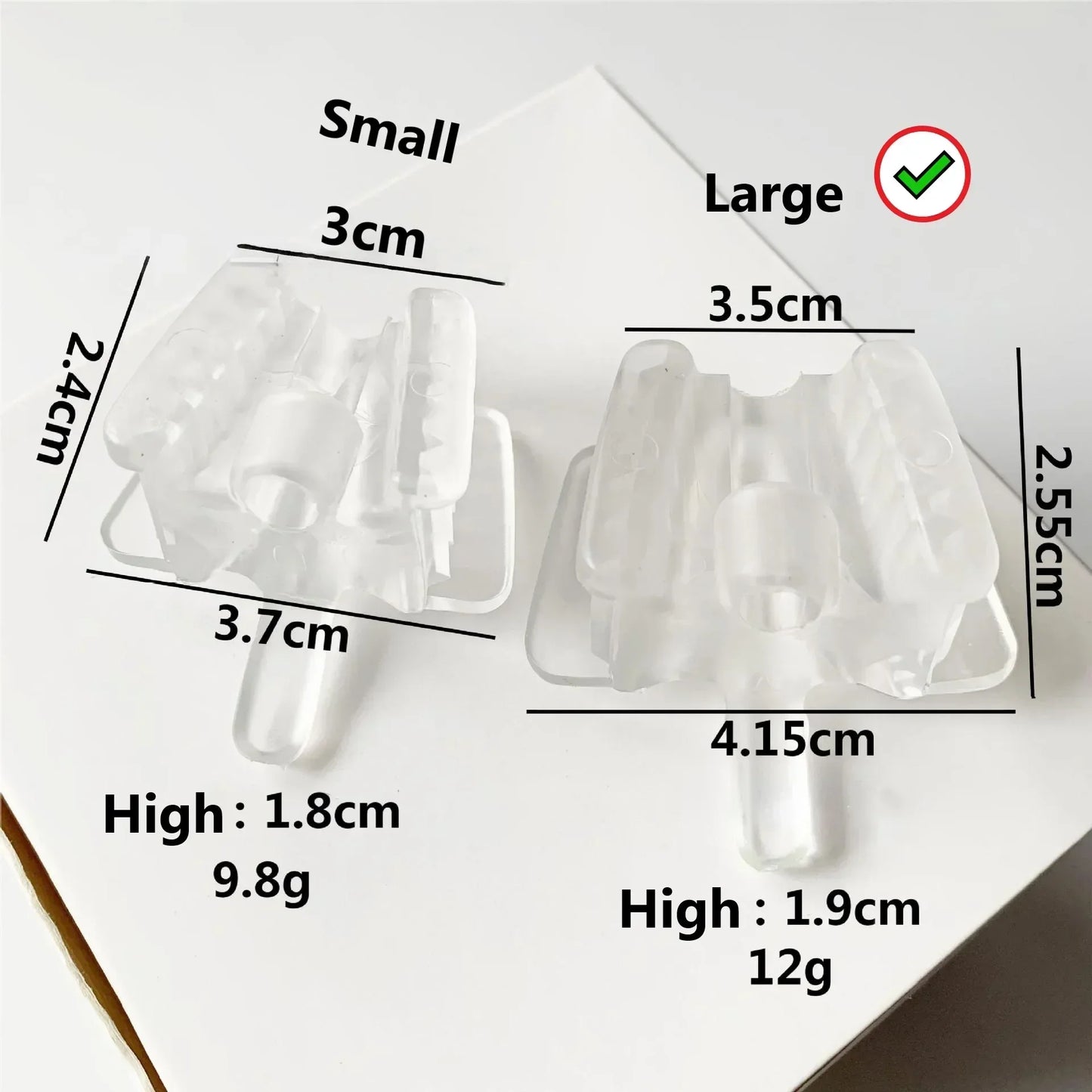 5pcs Dental Mouth Support Saliva Ejector Suction Tips with Occlusal Pad Mouth Opener Retractor