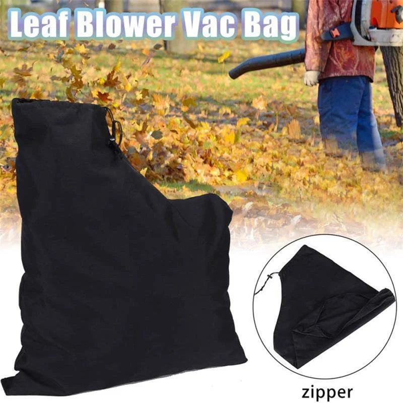 Universal Adjustable Leaf Blower Replacement Bag – Self-Unloading Leaf Collection Vacuum Storage Bag