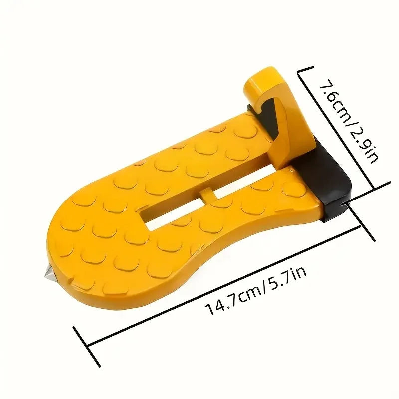 Foldable Car Door Step – Universal Heavy-Duty Metal Roof Access Assistant for Most Vehicles