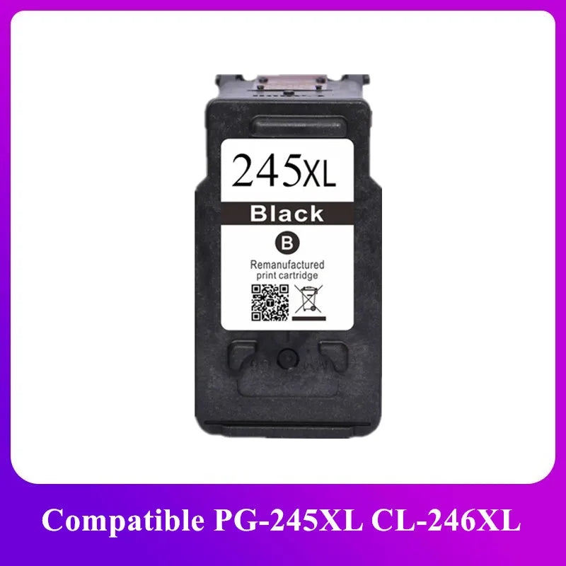 PG-245XL / CL-246XL Ink Cartridges for Canon β High Yield Replacement Ink Set for Pixma iP2820, MX492, MG2924 & MG2520 Printers
