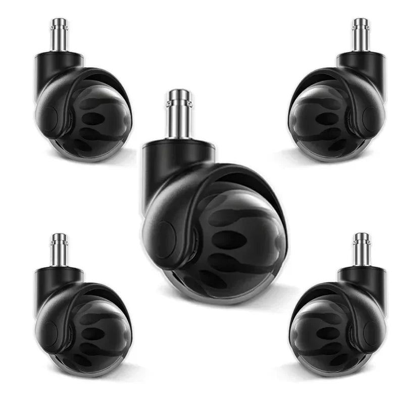 5-Pack 2" M11 Office Chair Caster Wheels β Heavy Duty, Quiet Rolling, Universal Fit for Desk Chairs