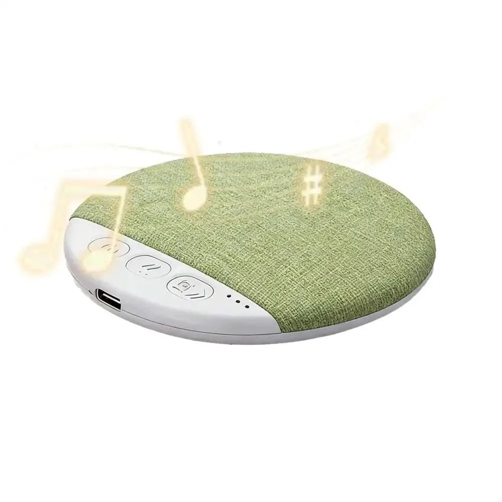 Under Pillow Mini Speaker - HiFi Stereo Sleep Sound Machine with White Noise & 30/60/90-Min Timer
