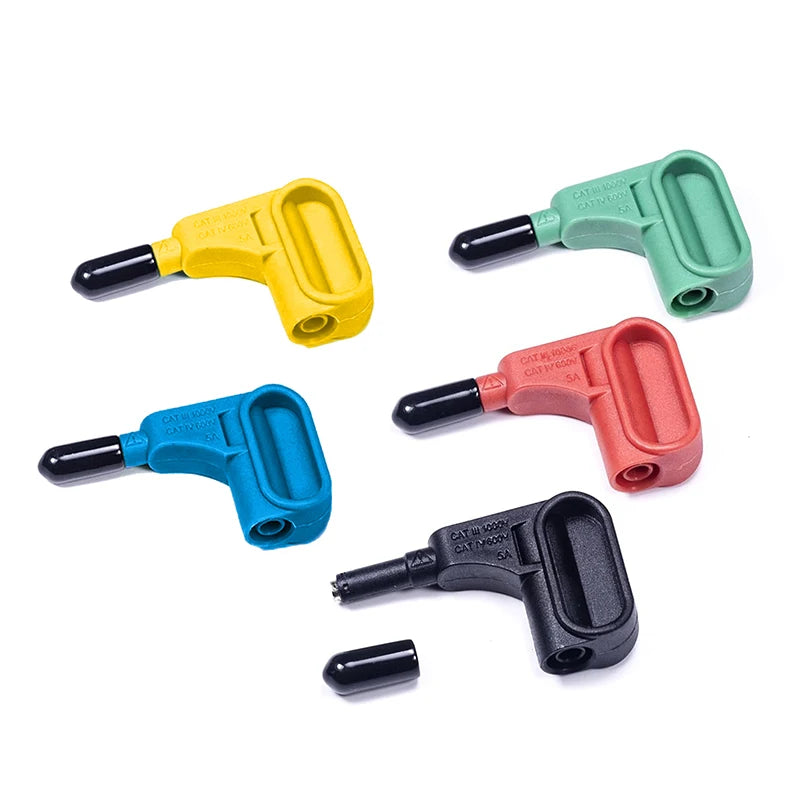Magnetic Test Probes - Back Probe Leads for Digital Multimeters and Megohmmeters, Quick-Connect Set
