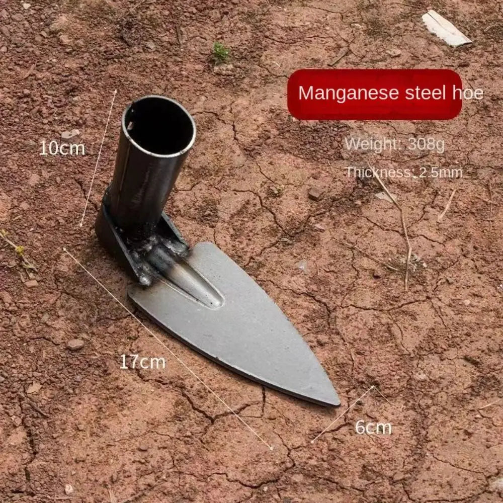 Heavy Duty Garden Hoe Tool – Durable Forged Steel Weeding & Digging Hoe for Soil, Vegetable & Flower Planting Gardening Use