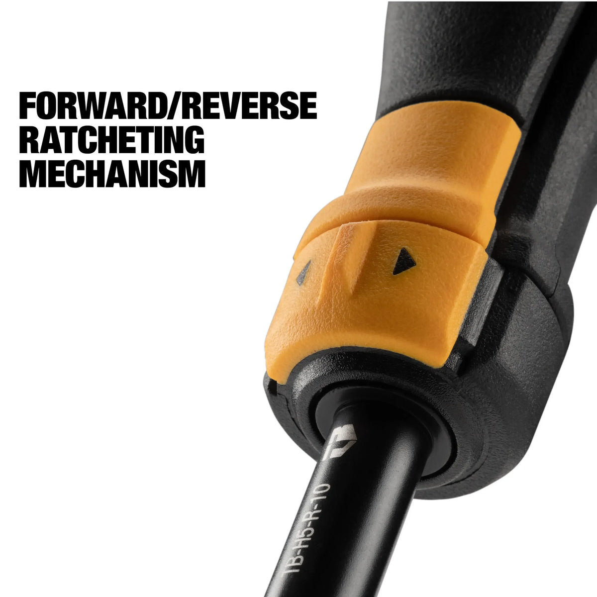 TOUGHBUILT TB-H5S2-MR-A Ratcheting Multi-Bit Screwdriver - 24-Position Portable Manual Hand Tool