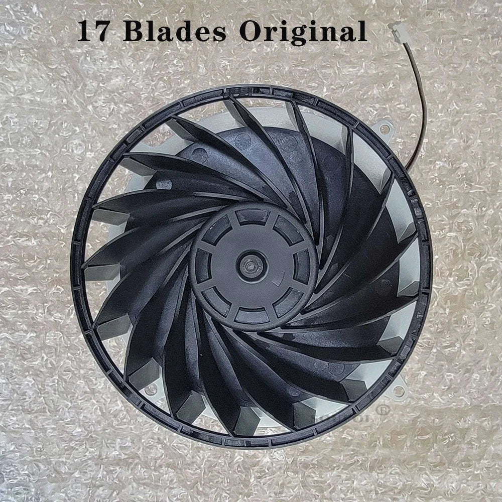 Original PS5 Internal Cooling Fan — 17 & 23 Blade Replacement Cooler for PlayStation 5 Console