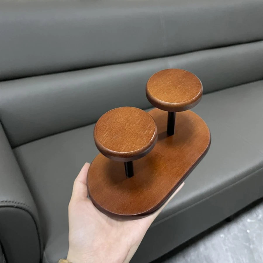 Wooden Cup Storage Holder & Dispenser Rack β Disposable Tea & Water Cup Organizer Mug Display Stand for Home & Office