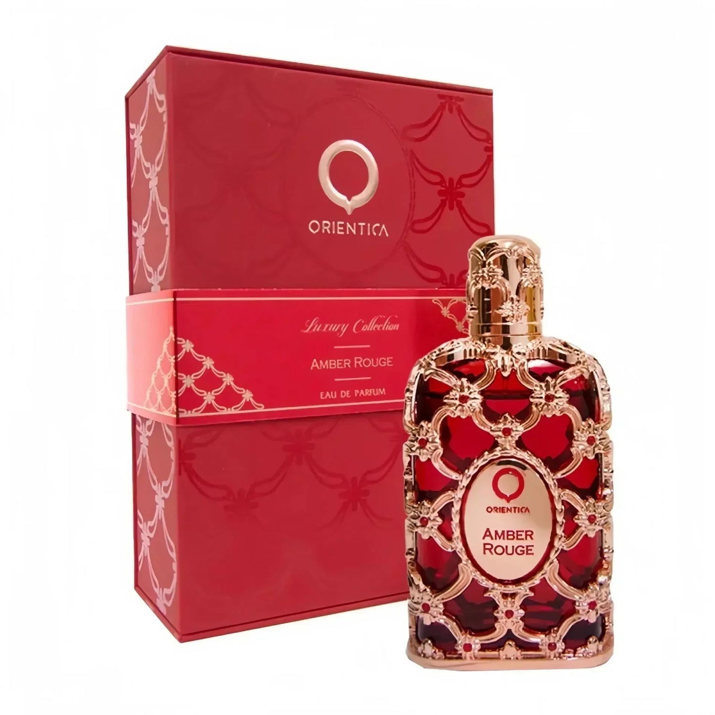 Orientica Royal Amber Rouge Oud Saffron Cologne – Unisex Rose Scented Eau de Parfum Long-Lasting Fragrance