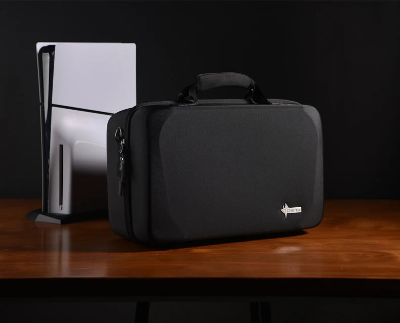 Hard Shell Carrying Case for PS5 β Protective Travel Bag for Console, Base & Accessories