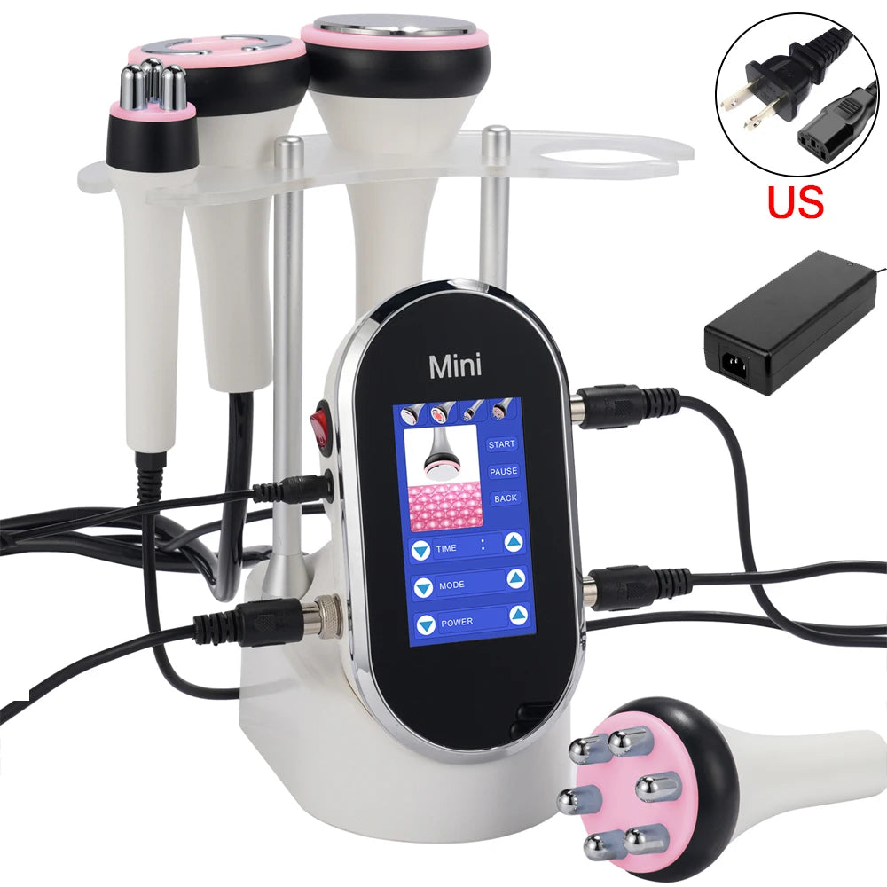 4-in-1 Facial Care Ultrasonic Cavitation Machine β 40K Lipo Slimming & Skin Lifting Device