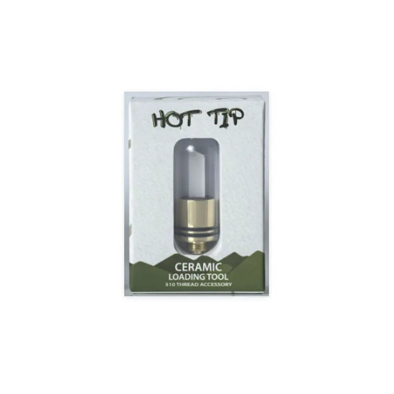 14mm Hot Knife Tip Ceramic Heating Tool – 510 Thread Preheat Cutting Tip with Light (1–5 Piece Set)