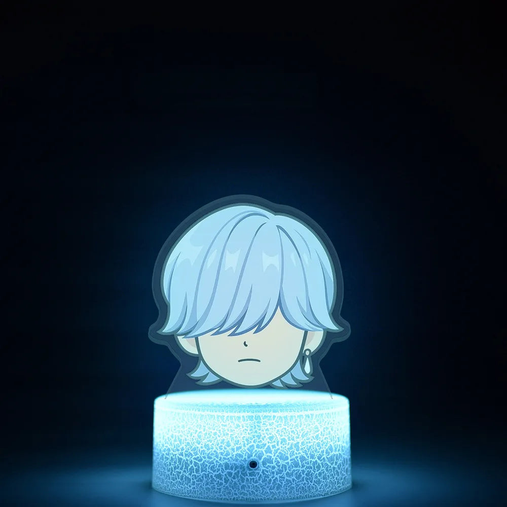 K-Pop Demon Hunters LED Night Light β Zoe, Mira, Rumi, Saja 16-Color Remote Control