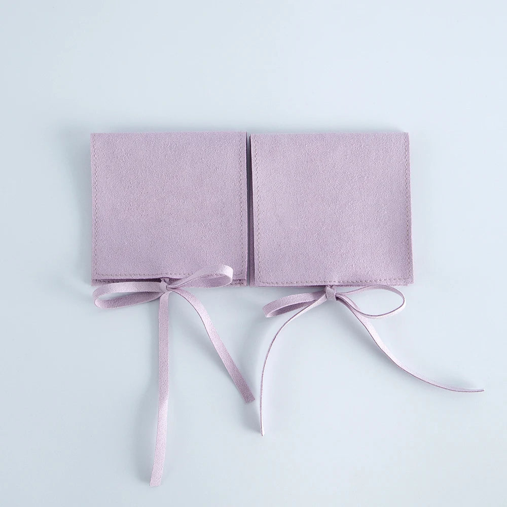 10PCS Velvet Jewelry Gift Pouches - Elegant Wedding Favor Bags & Microfiber Cosmetic Storage Bags