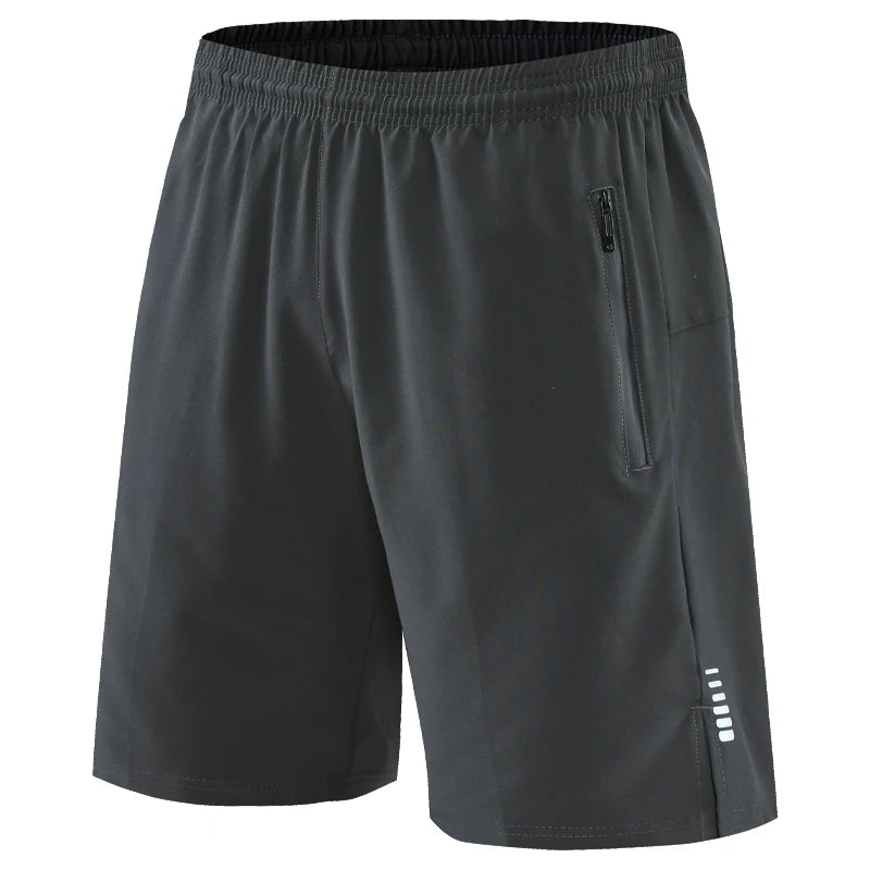 Men's Quick-Dry Running Shorts – Knee-Length Casual Fitness & Gym Training Shorts 2022