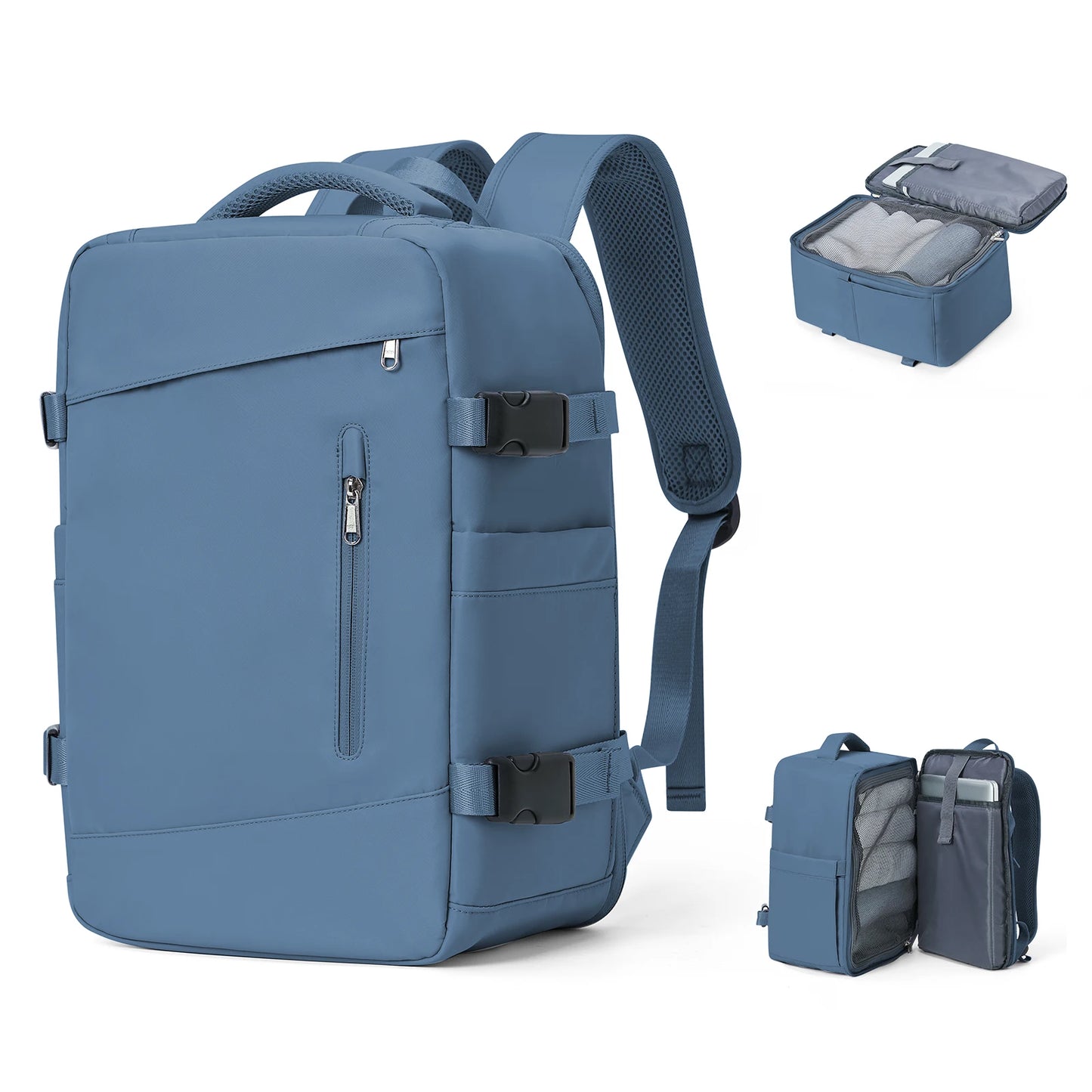 Women’s & Men’s Travel Backpack – Cabin Bag 40x20x25cm for Ryanair, Wizzair & Airplane Carry-On