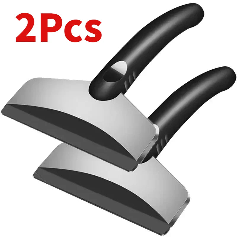 2Pcs Car Snow Shovel & Ice Scraper β Winter Windshield Defrosting Tool
