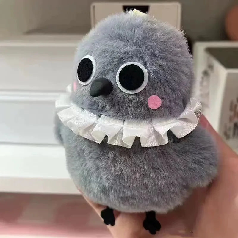 Love & Deepspace Sylus Crow Cosplay Pendant β DIY Plush Keychain, Alloy Pin for Halloween Party Decor & Costume Accessory