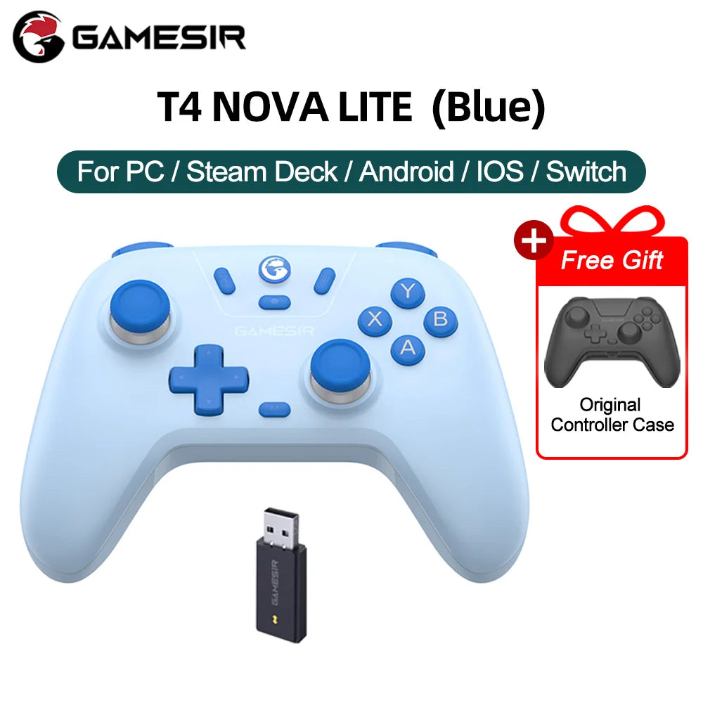 Gamesir Nova Lite Bluetooth Gamepad Controller | PC, Switch, Android, iOS with Hall Effect Joystick